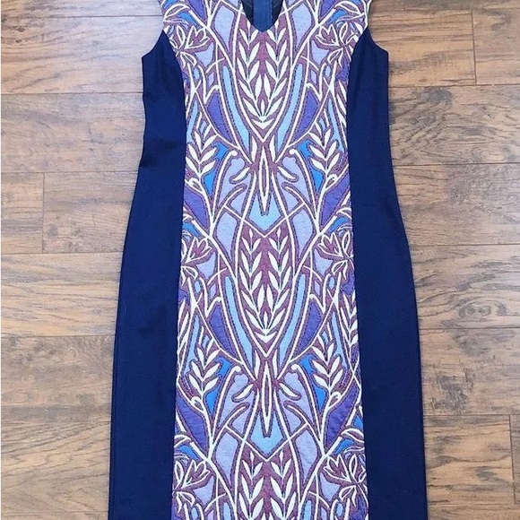 Anthropologie Cleo Jacquard Sheath Dress - Picture 3 of 6